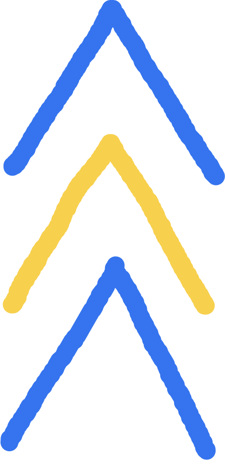 Down Coin arrows logo